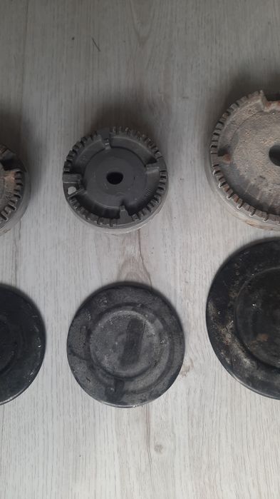 Komplet palników firmy Sabaf Włoskie do kuchenki Mastercook gazowej Wł