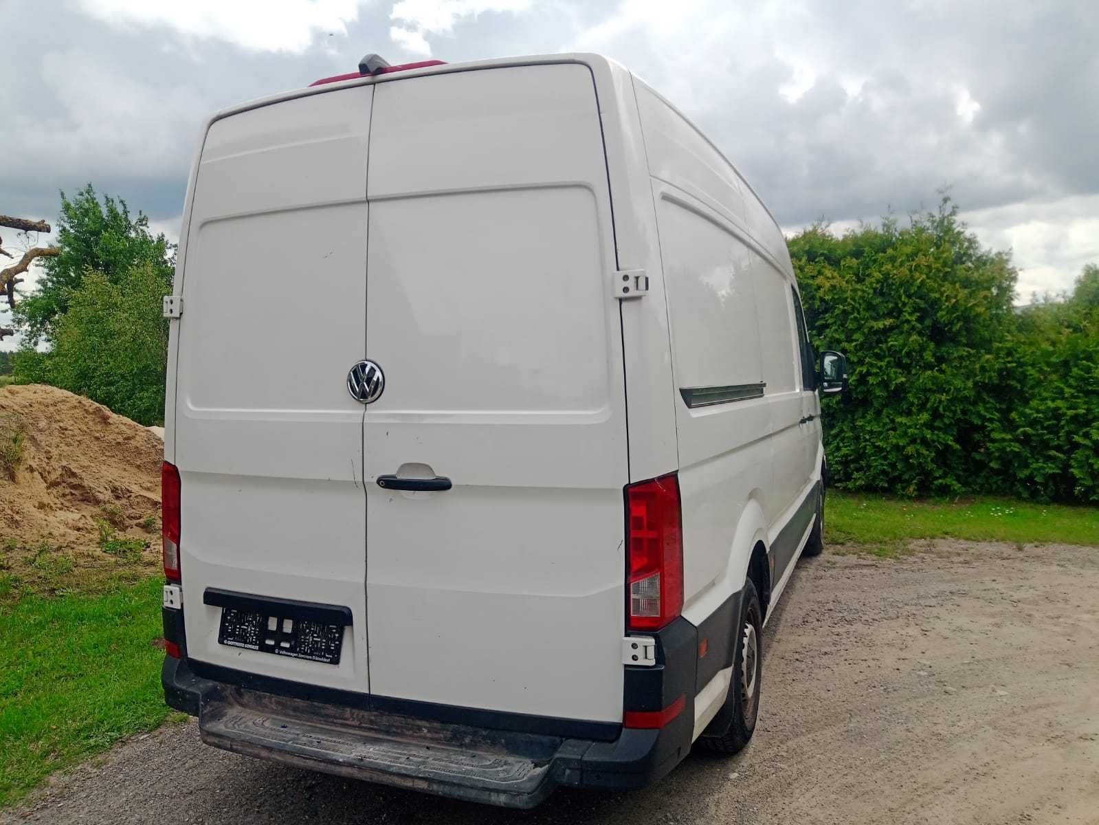 Vw Crafter 2.0 tdi 140km. L2H2 na jednej turbinie