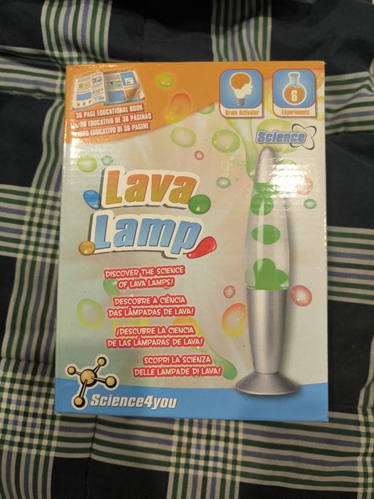 Lava lamp azul science for you