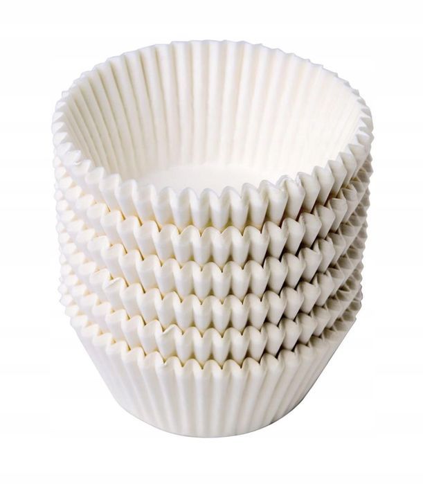 Foremki Papilotki 45X25 Cm - Białe 200Szt