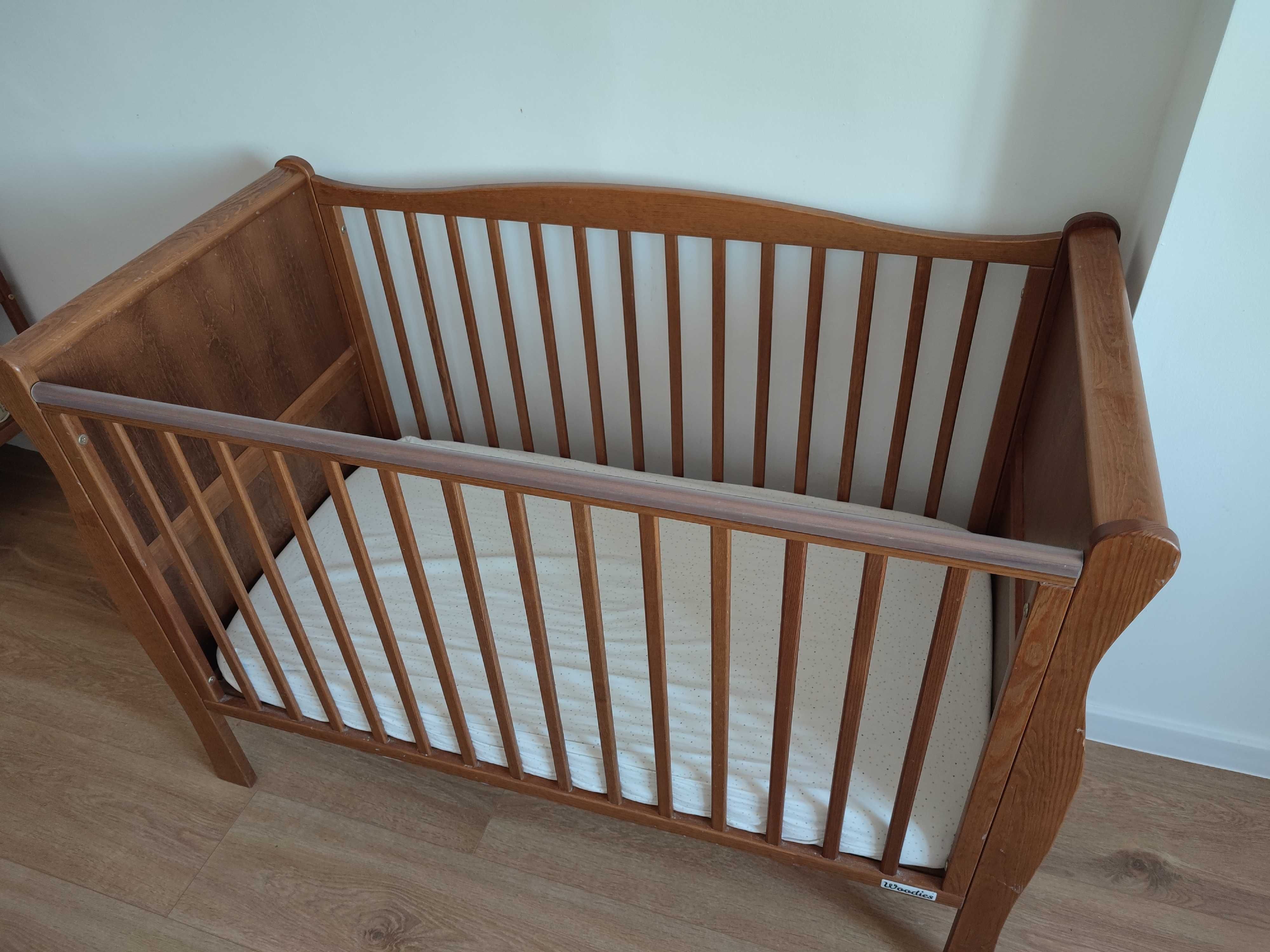 Łóżeczko niemowlęce Noble Cot 120×60 vintage - WOODIES