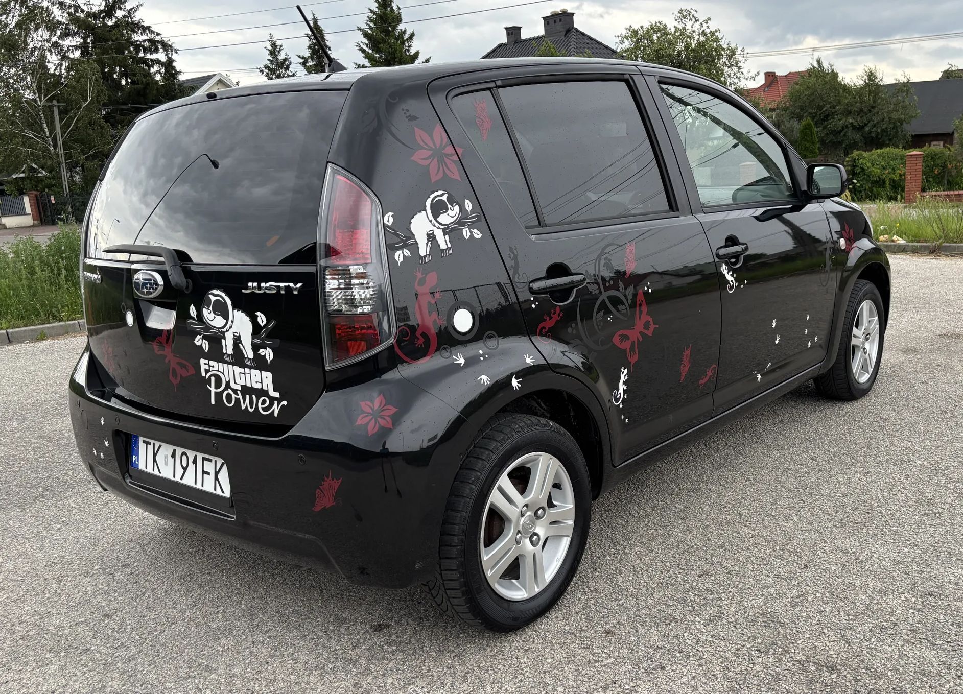 Daihatsu Sirion Subaru JUSTY Piękny Jak NOWY Oryginalny lakier, Alu-felgi. ZERO RDZY