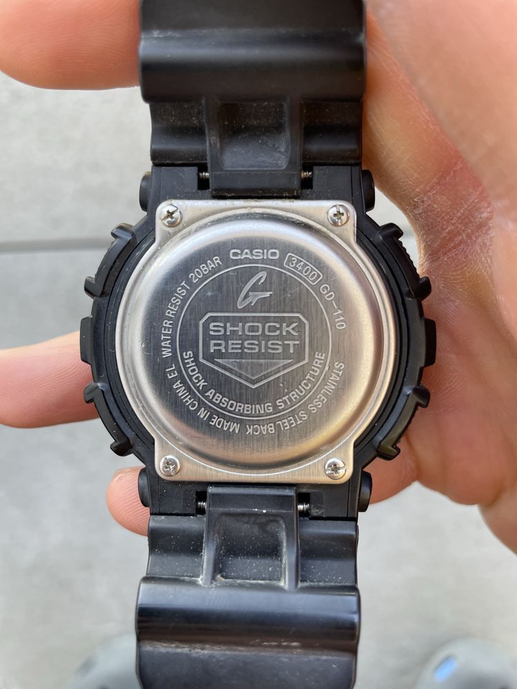 Zegarek Casio G-Shock GD-110 czarny