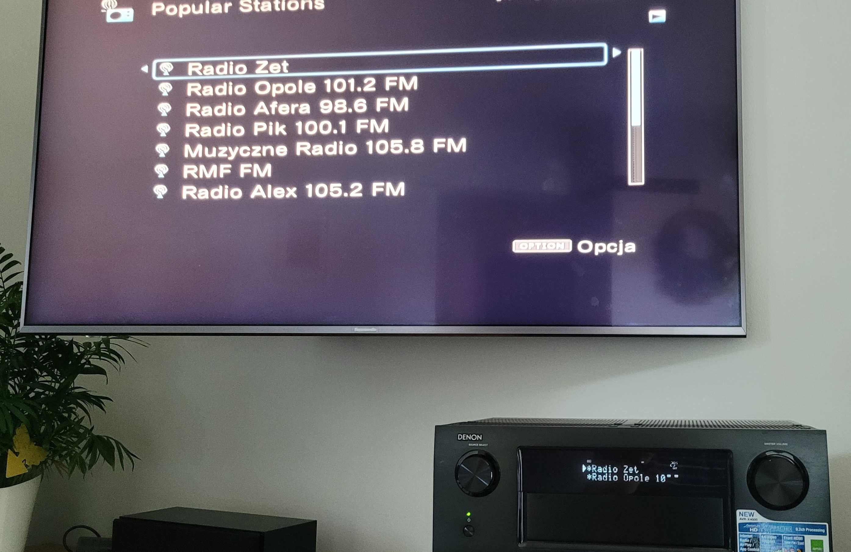 Denon AVR-X4000 Amplituner 9.2 HDMI, radio internetowe, pilot