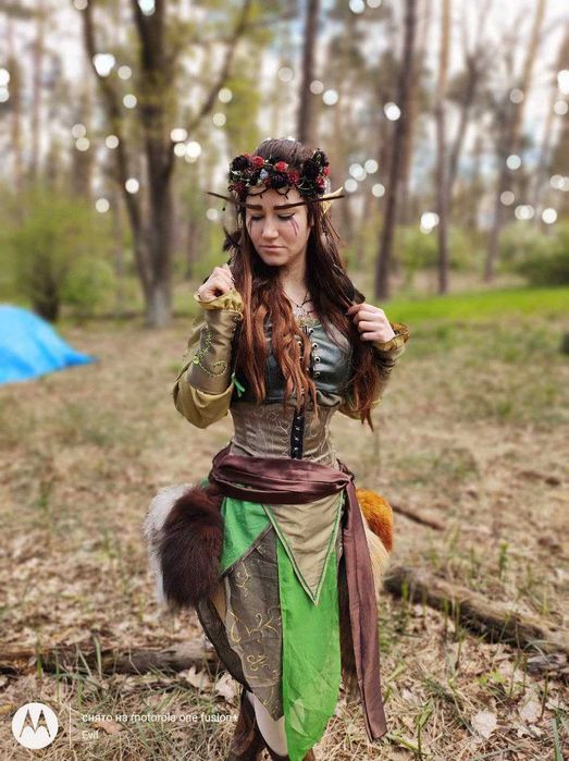 Эльф из мира Варкрафт