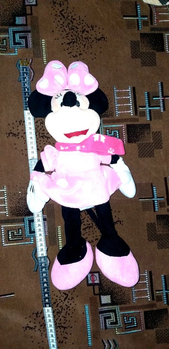 Мягкая плюшевая  игрушка: Минни Маус и Мишка Тедди