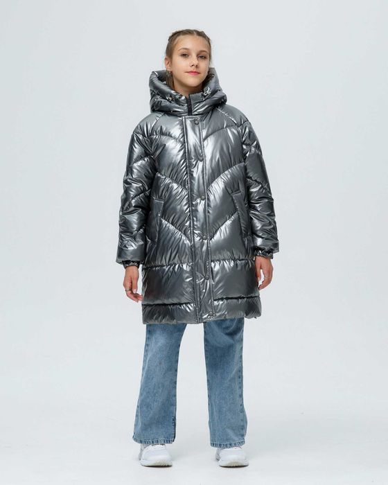 Новинка, пуховик для дівчаток Viola ТМ Nestta, 128-152 см