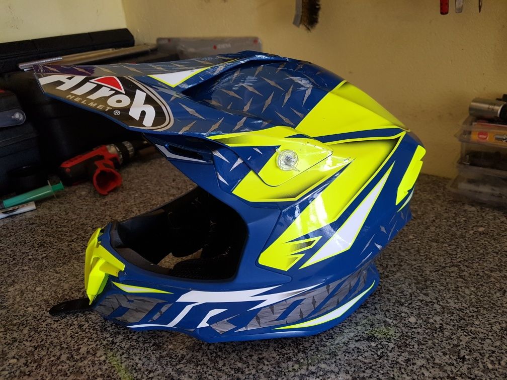 Kask Airoh Teist Iron Blue XL