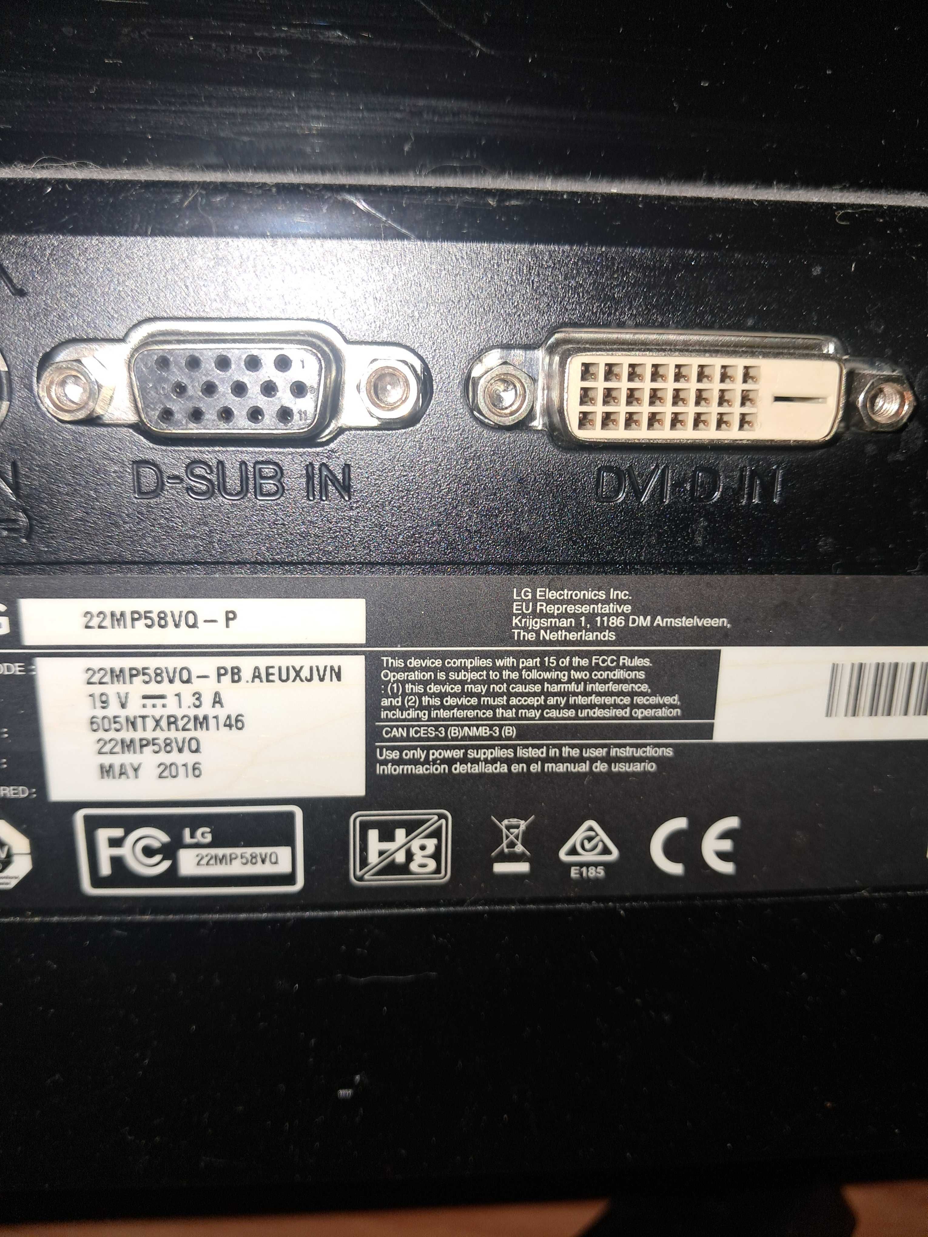 Monitor LG 21" em muito bom estado