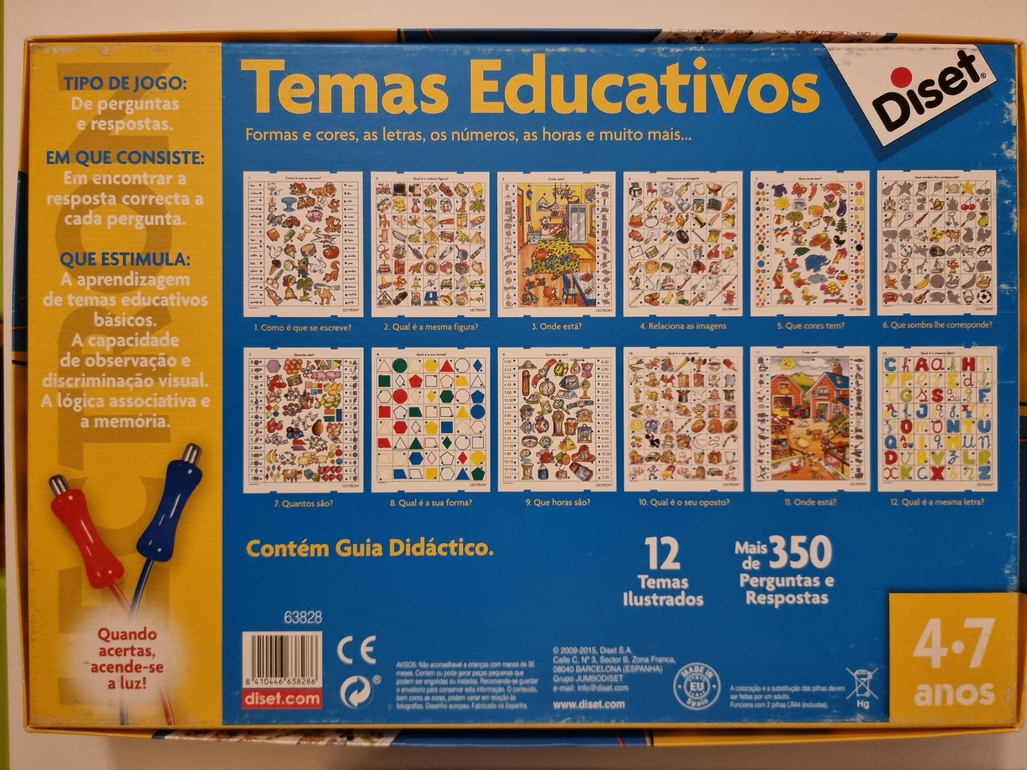 Jogo educativo LETRON da Diset