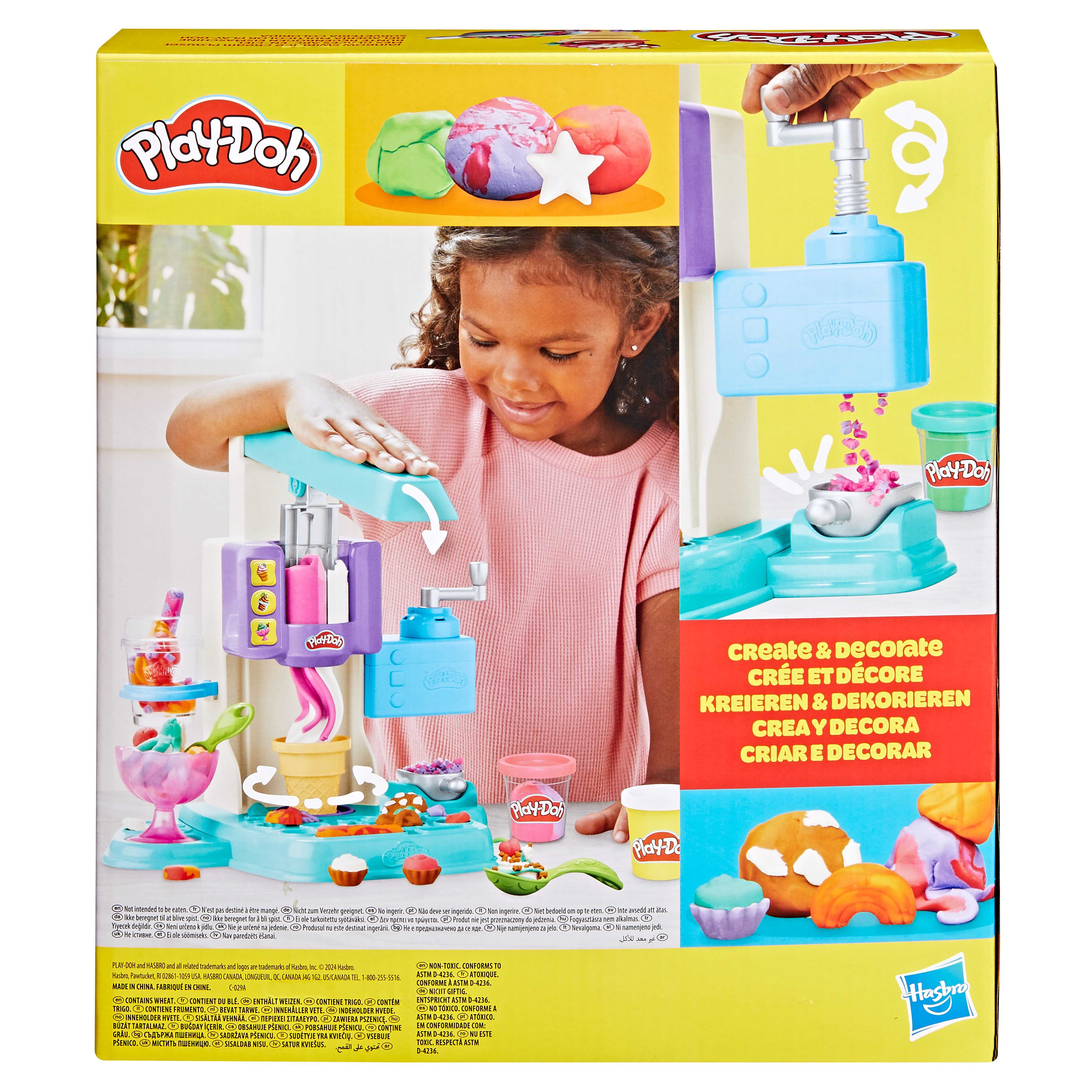 G0028 Play-Doh Набір Райдужний вихор морозива, коробка пошкоджена