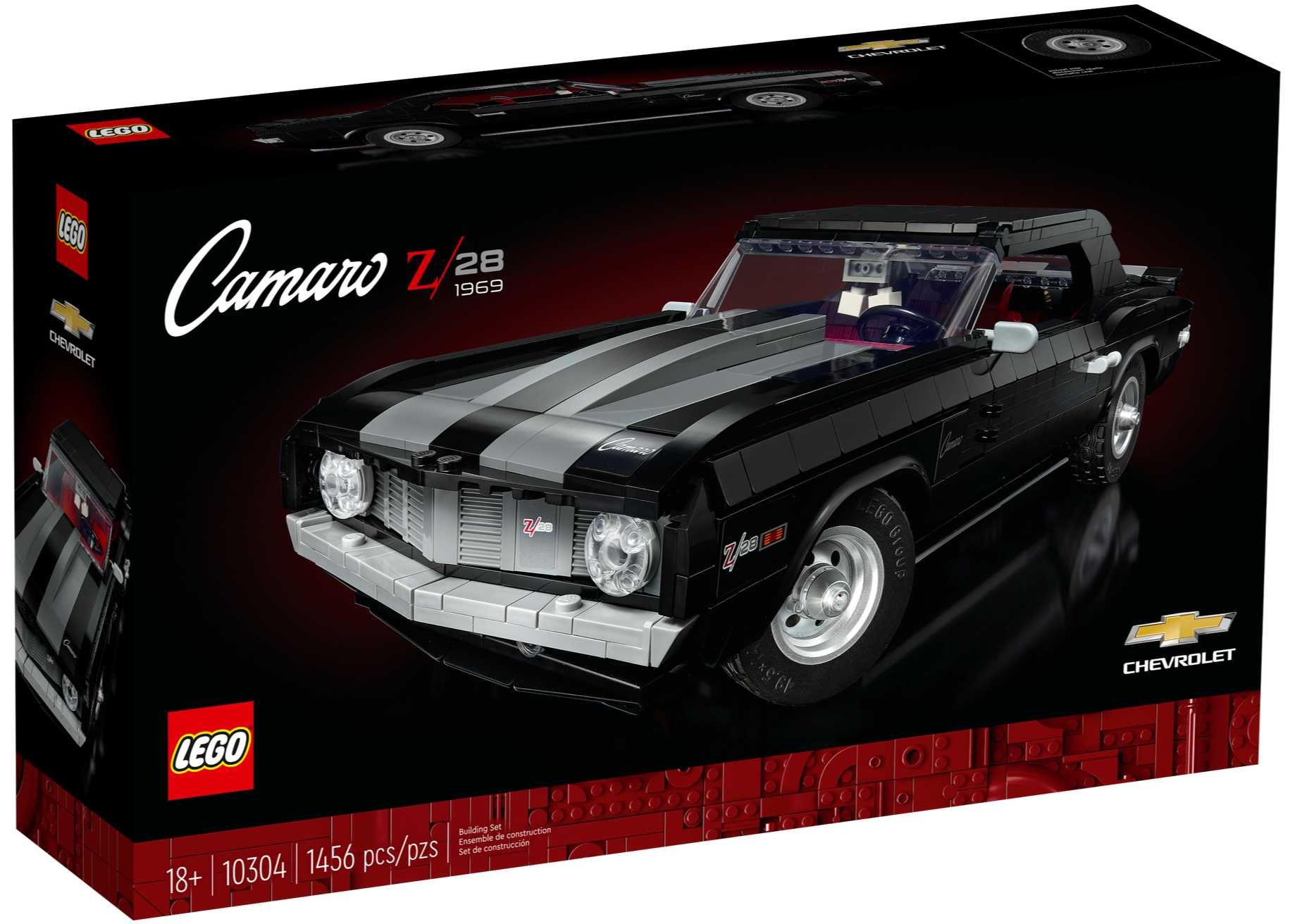 NOWY Zestaw LEGO 10304 Chevrolet Camaro Z28