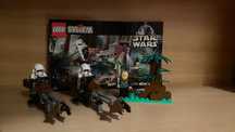 Lego 7128 Star Wars Speeder Bikes UNIKAT 100% Komplet + Instrukcja