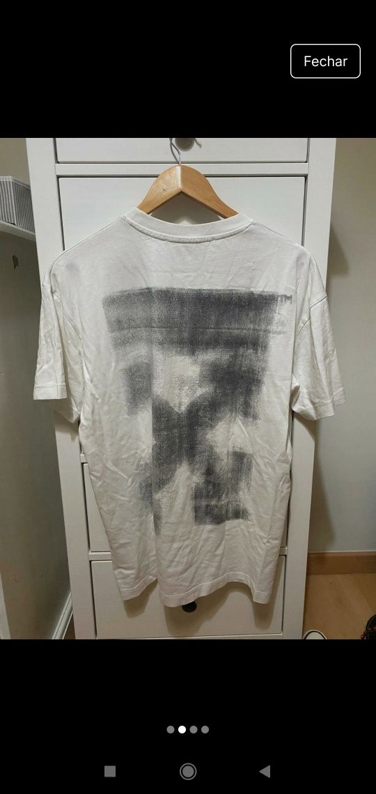 T-shirt branca Off-white