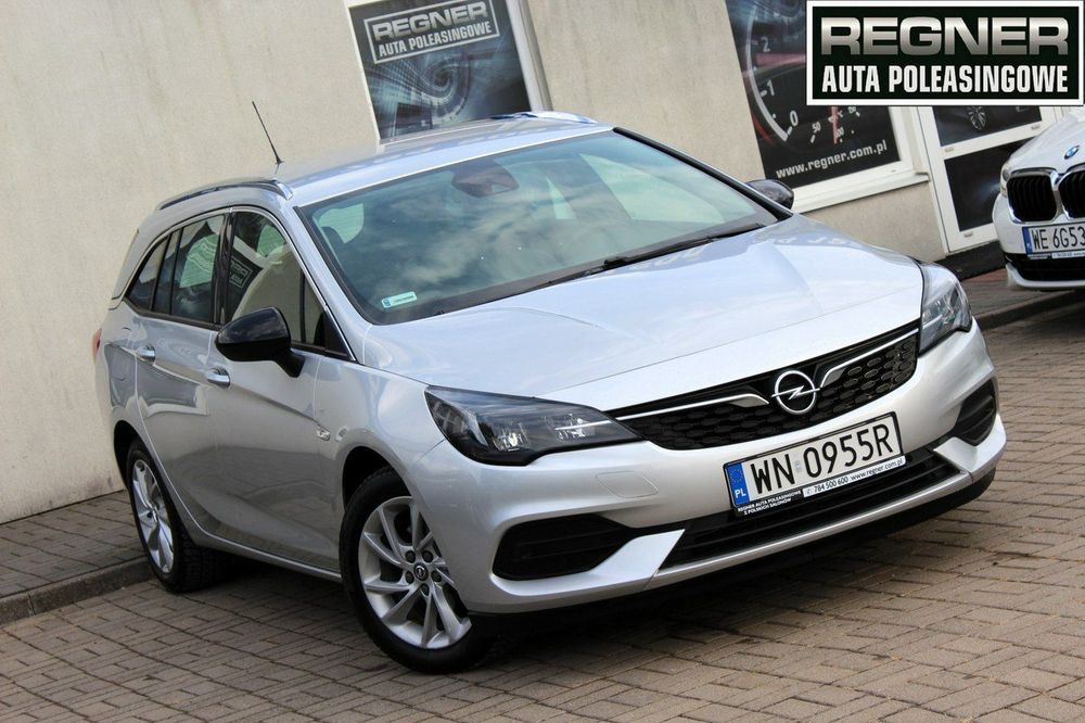 Opel Astra SalonPL FV23% Elegance 145KM LED Tempomat Android/Apple Gwarancja