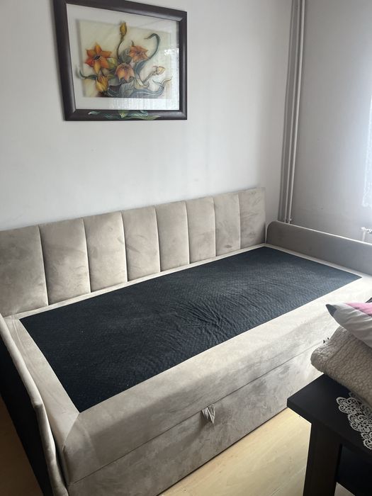 Lozko tapicerowane 100 cm nowe nieuzywane odbior osobisty
