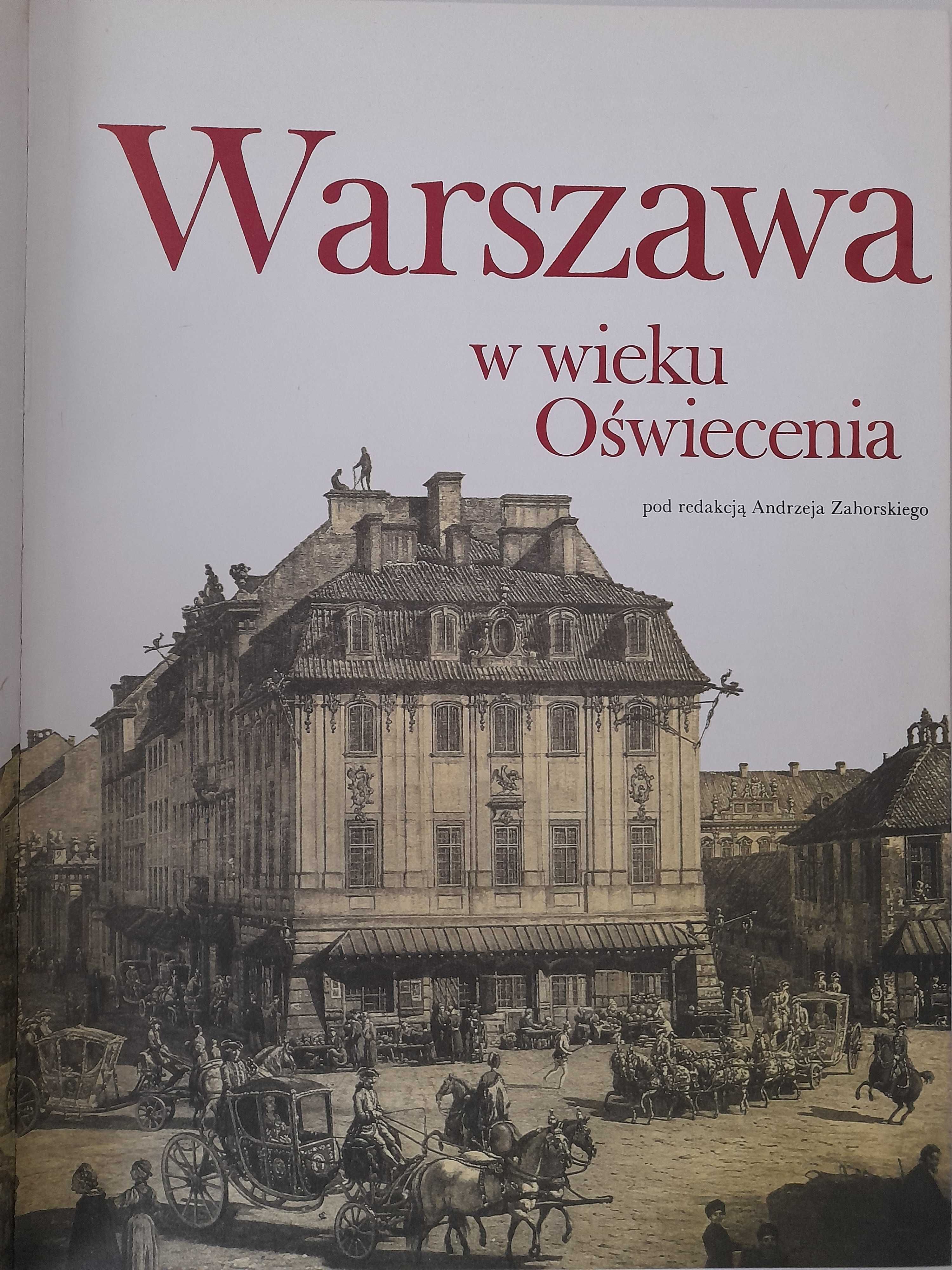 Warszawa w wieku Oświecenia Andrzej Zaborski + gratis