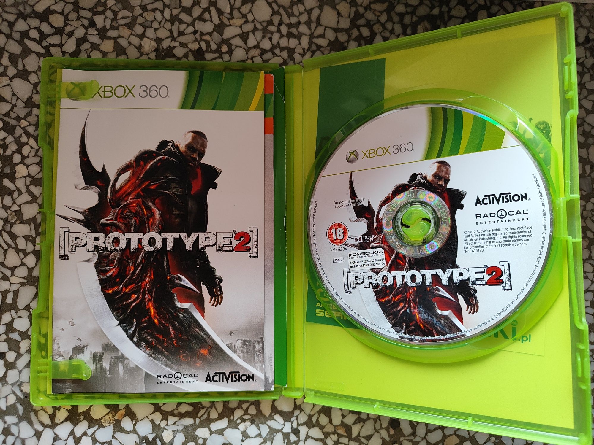 Prototype 2 Xbox 360