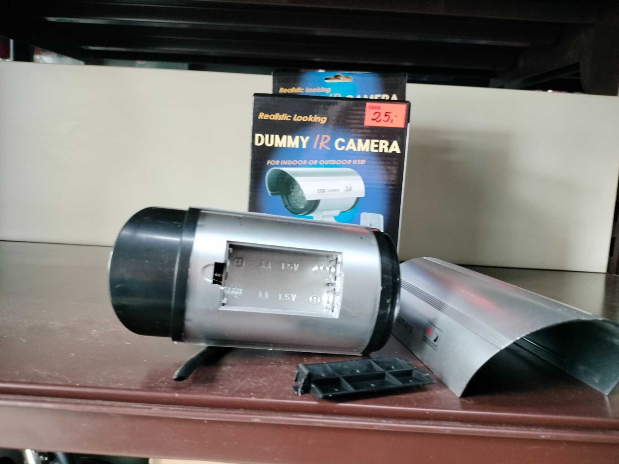 kamera atrapa ir led monitoring kamera zewnętrzna z dioda migająca ir
