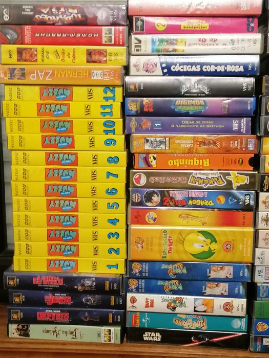 [VHS] Diversas Cassestes Filmes & Desenhos Animados