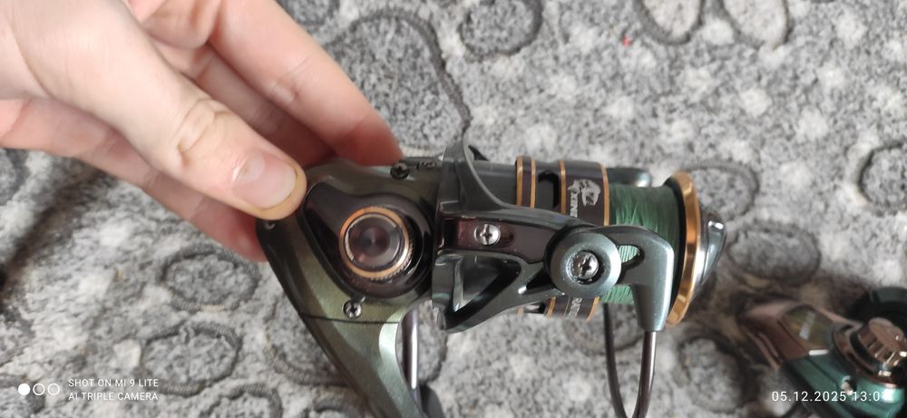 Набір 2 котушки і спінінг гладіатор 3-15 210см