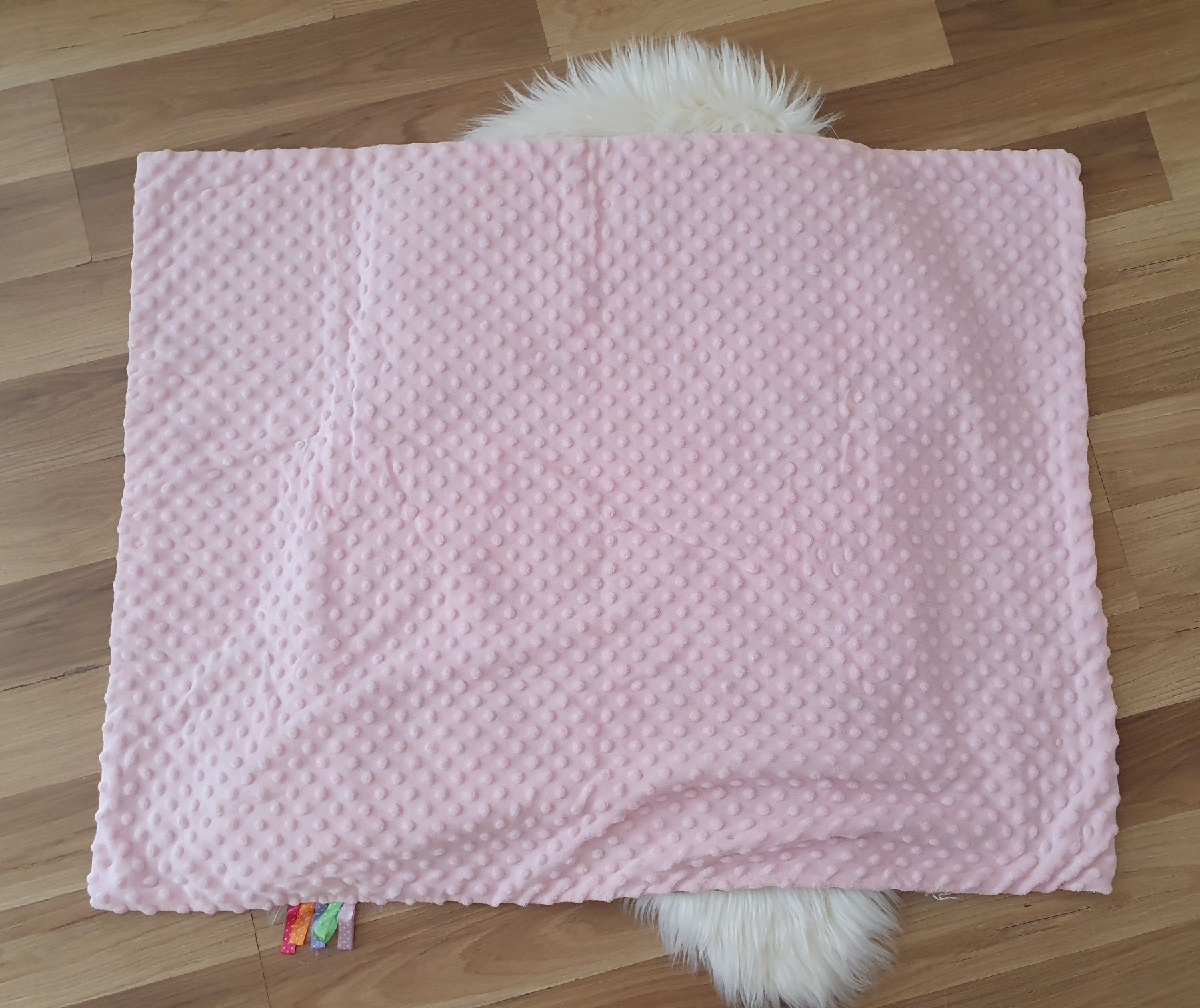 Komplet kocyk + poduszka dla dziewczynki Myszka Minnie