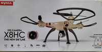 Dron: Syma X8HC (kamera 2MP, 2.4GHz, funkcja zawisu, zasięg do 100m)