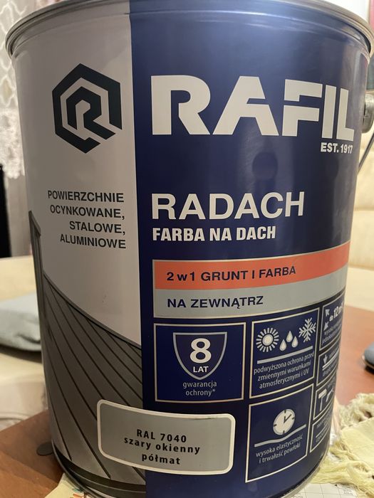 Farba RAFIL na dach