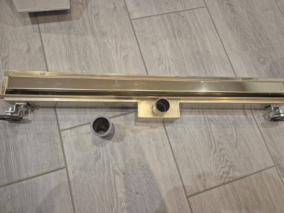 Mexen odpływ liniowy ścienny złoty 60 cm