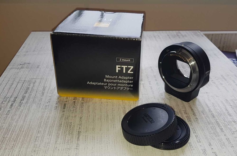 Nikon FTZ adapter do Nikon Z praktycznie nieużywany komplet sklepowy