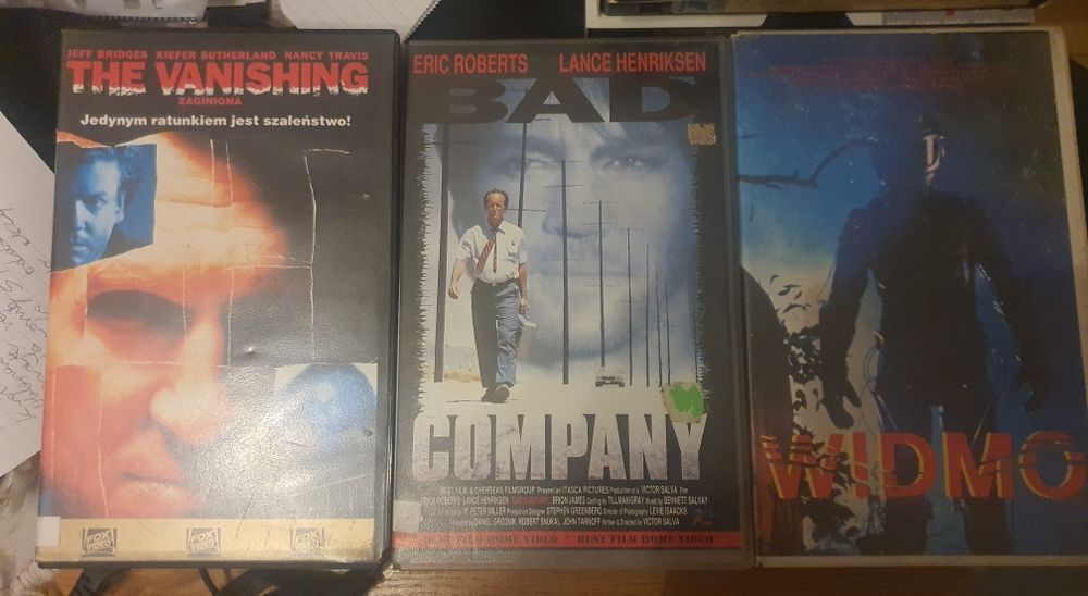 Kasety VHS oryginalne
