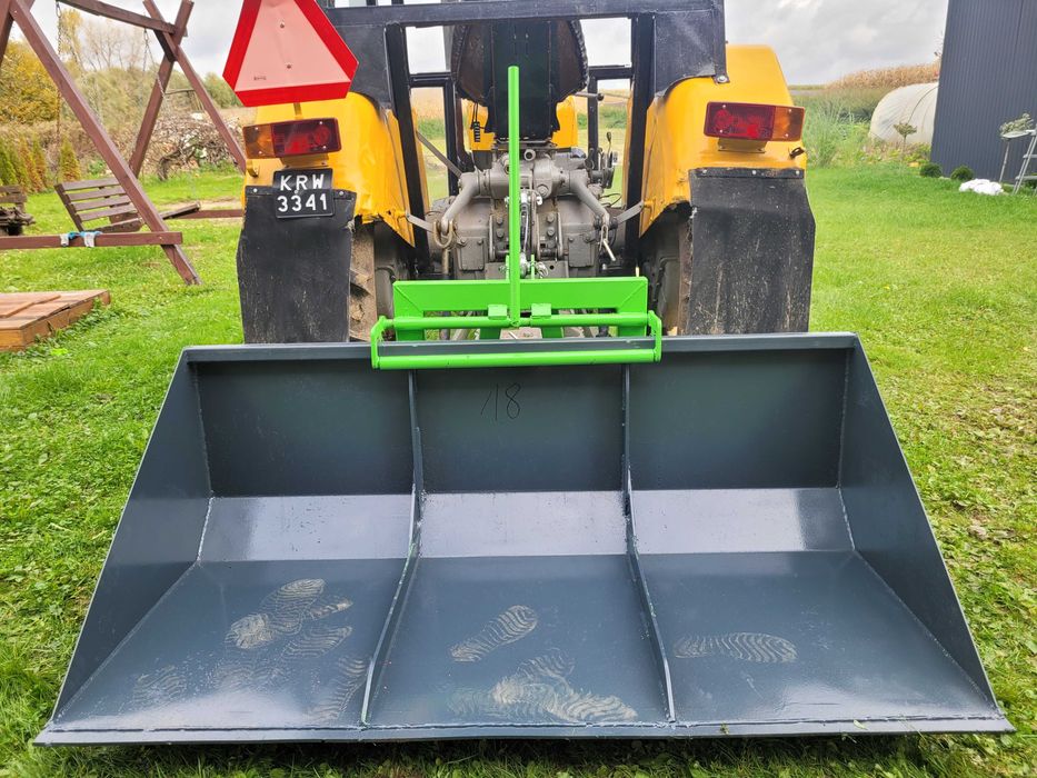 Łyżka na tył ciągnika z kiprowaniem Łycha do gruzu ziemi śniegu DOWÓZ