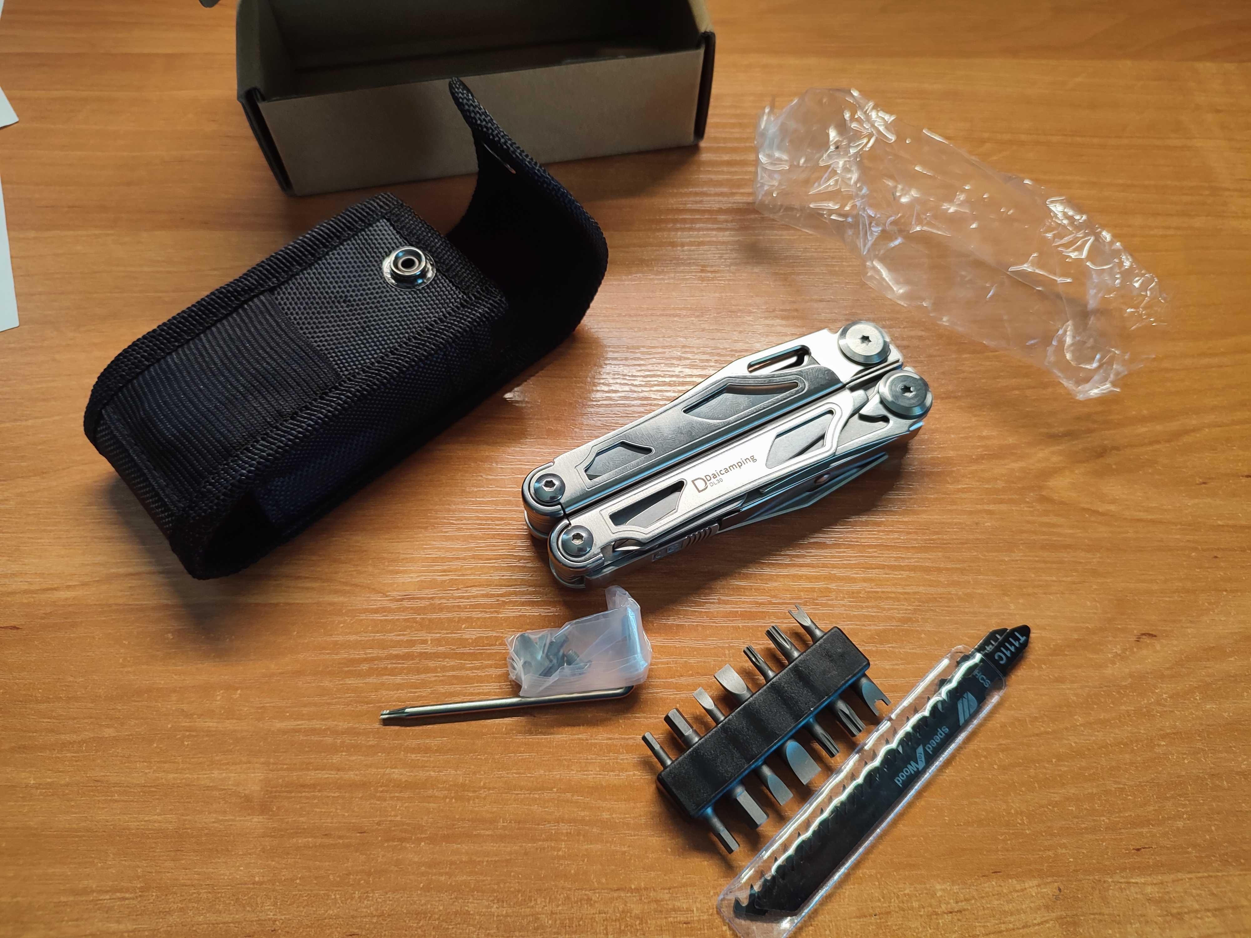 Daicamping DL30 Multitool narzędzie wielofunkcyjne + etui Multitool