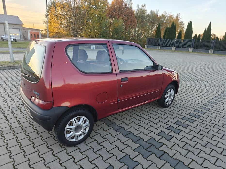 Fiat Seicento - 2000r. 899cm³ - ważne opłaty - elektryczne szyby -koła