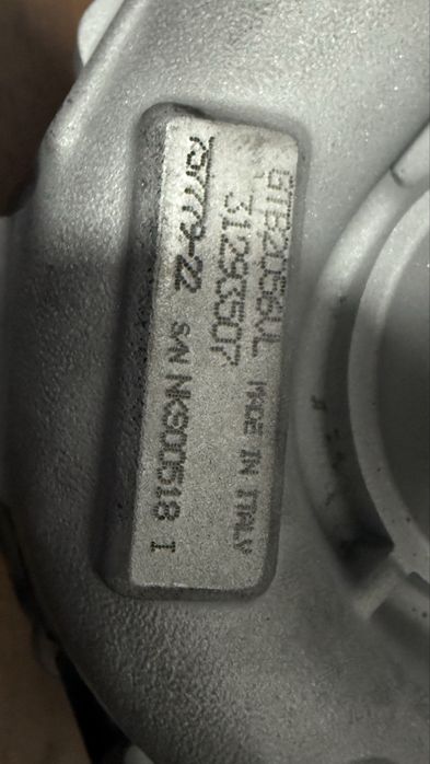 Турбина Volvo 2.4 2005+ 184 л.с.