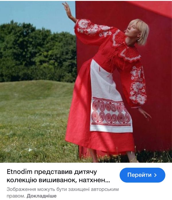 Вишита сукня etnodim вишиванка