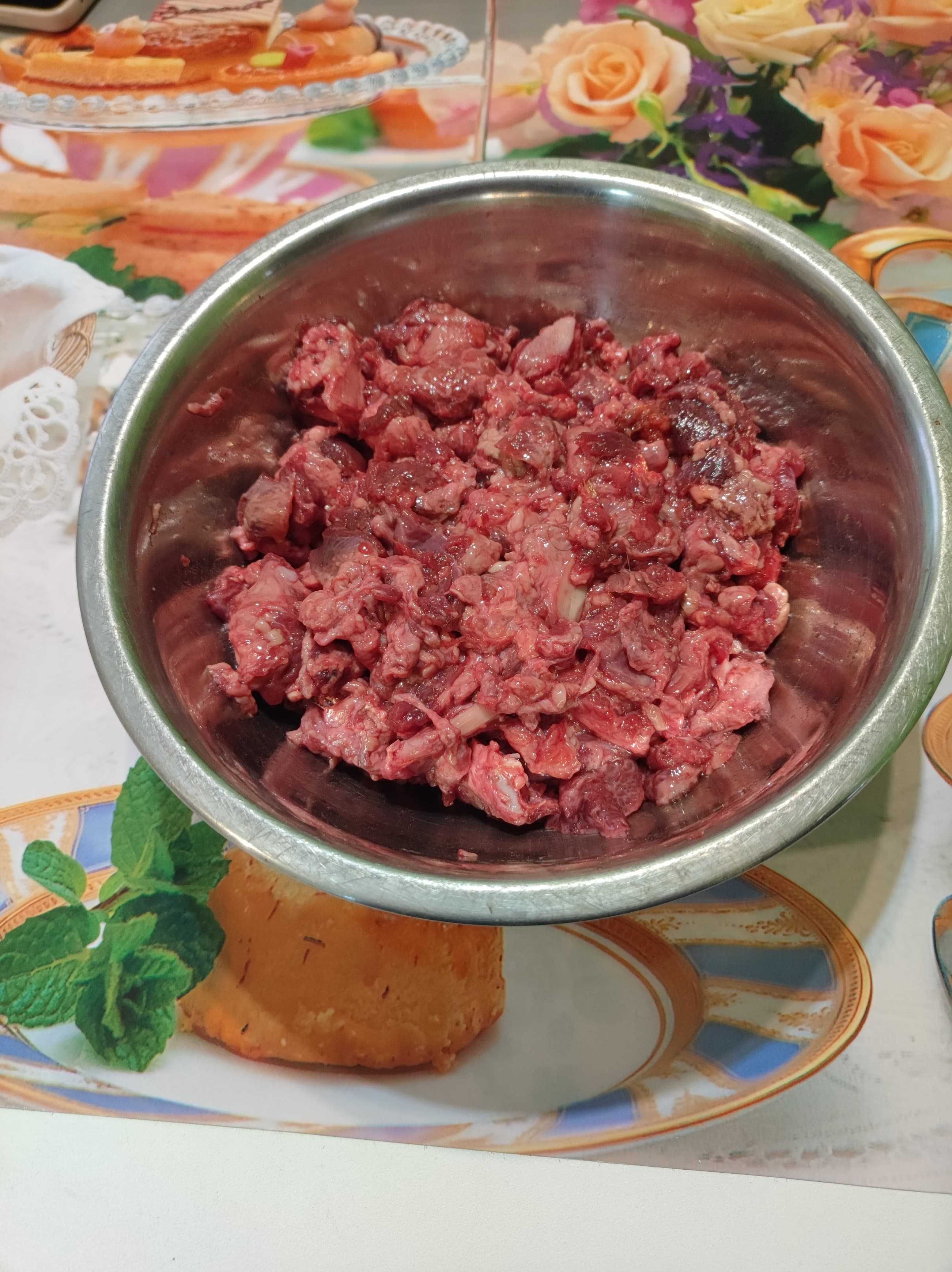 Mięso dla psa psów i kotów dieta BARF
