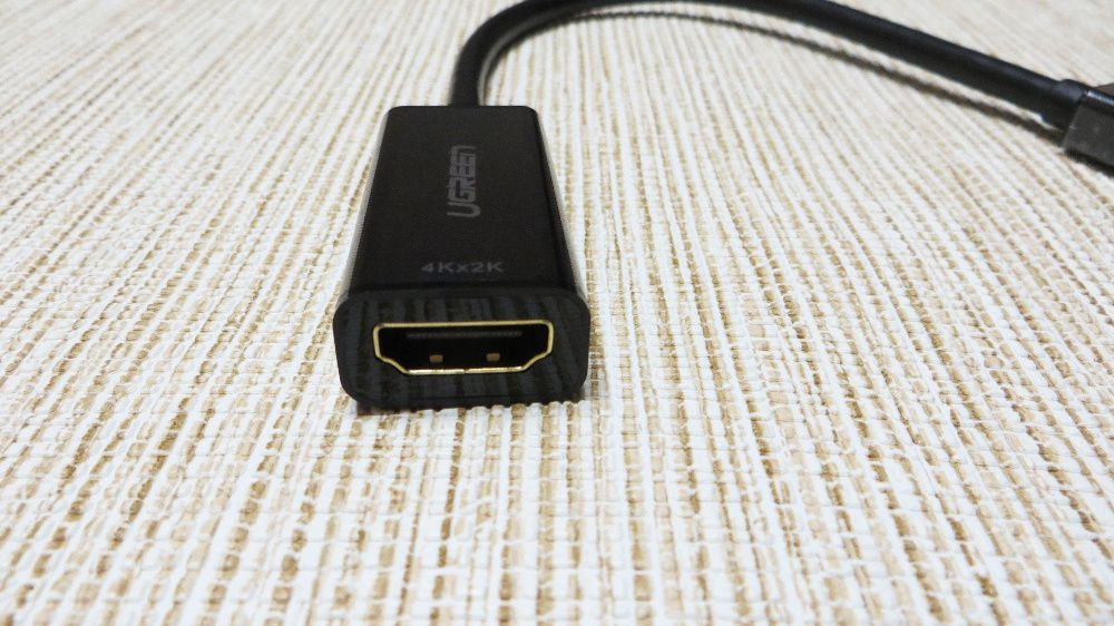 Переходник Mini DisplayPort HDMI Ugreen 4К для MacBook Thunderbolt 2