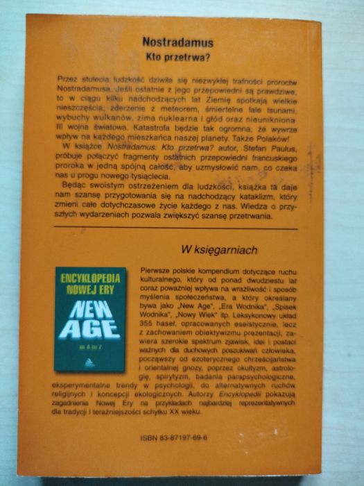 Stefan Paulus Nostradamus Kto przetrwa ?