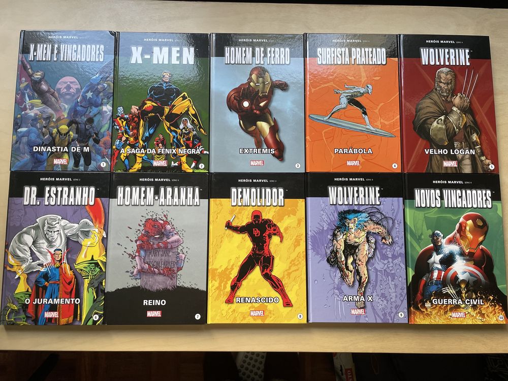 Heróis Marvel Banda Desenhada