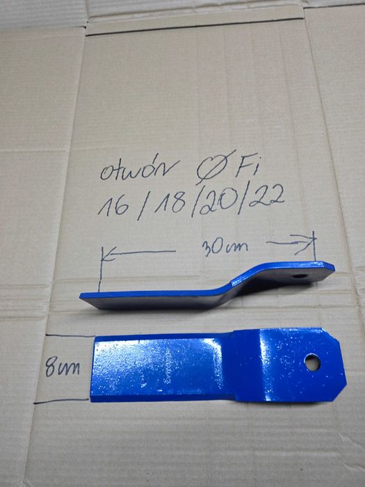 nóż do kosiarki rozdrabniacza sadowniczej tłuki stal borowa