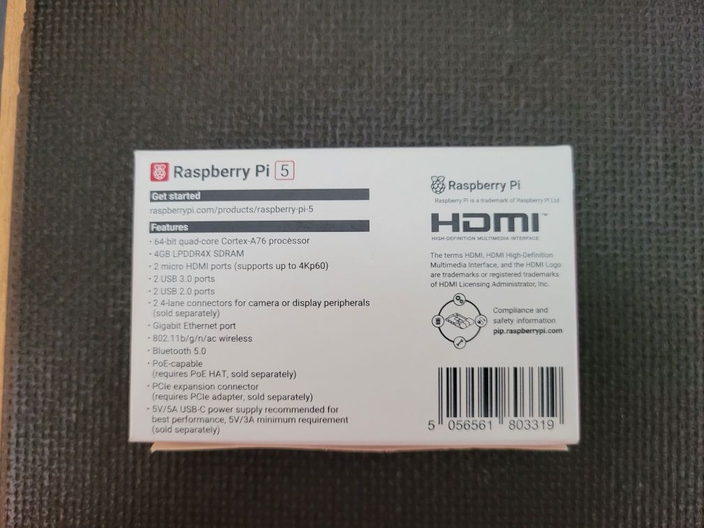 Raspberry pi 5 4gb