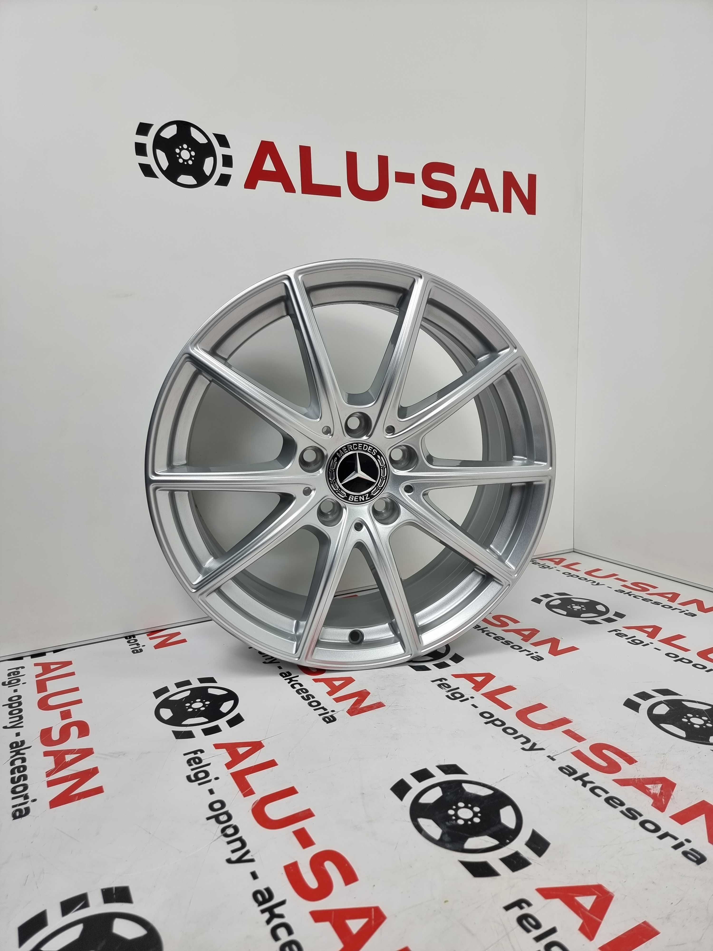 NOWE alufelgi MERCEDES 17" C-Klasa W206 - Srebrne