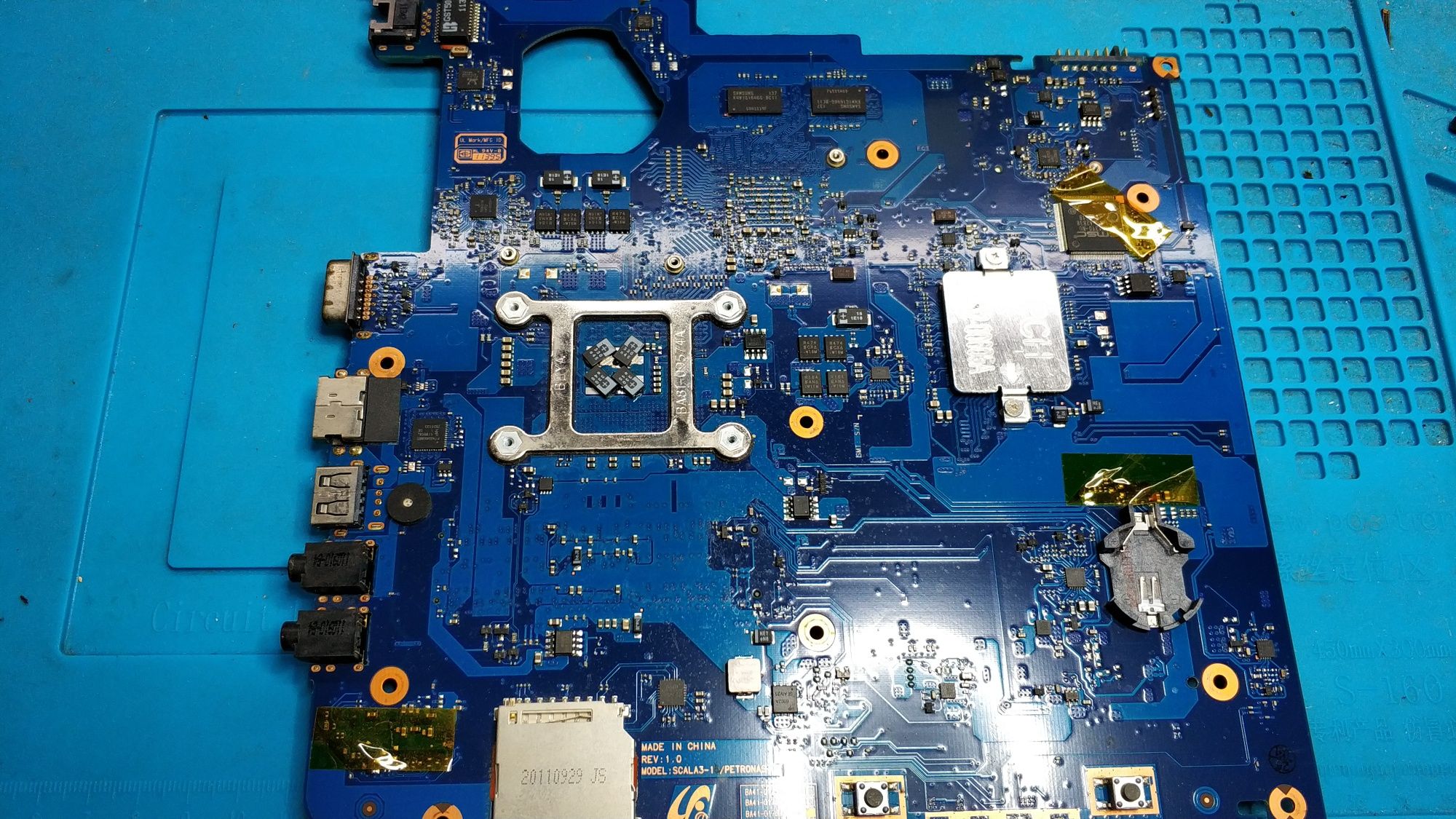 Motherboard Samsung NP300 EA5 testada a funcionar