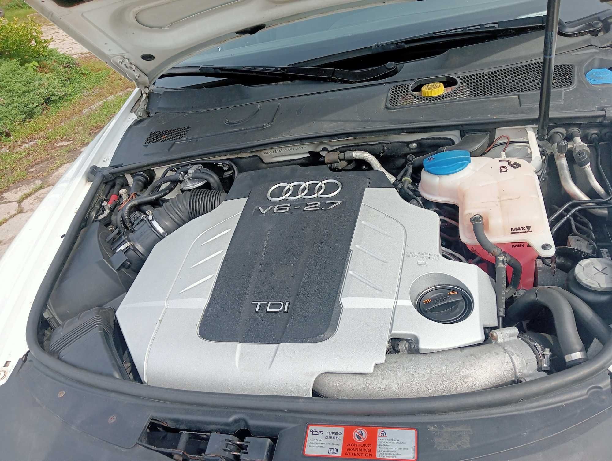 audi a6 2009 r LIFT 2,7 tdi 192 KM stan b .dobry ZAREJESTROWANY