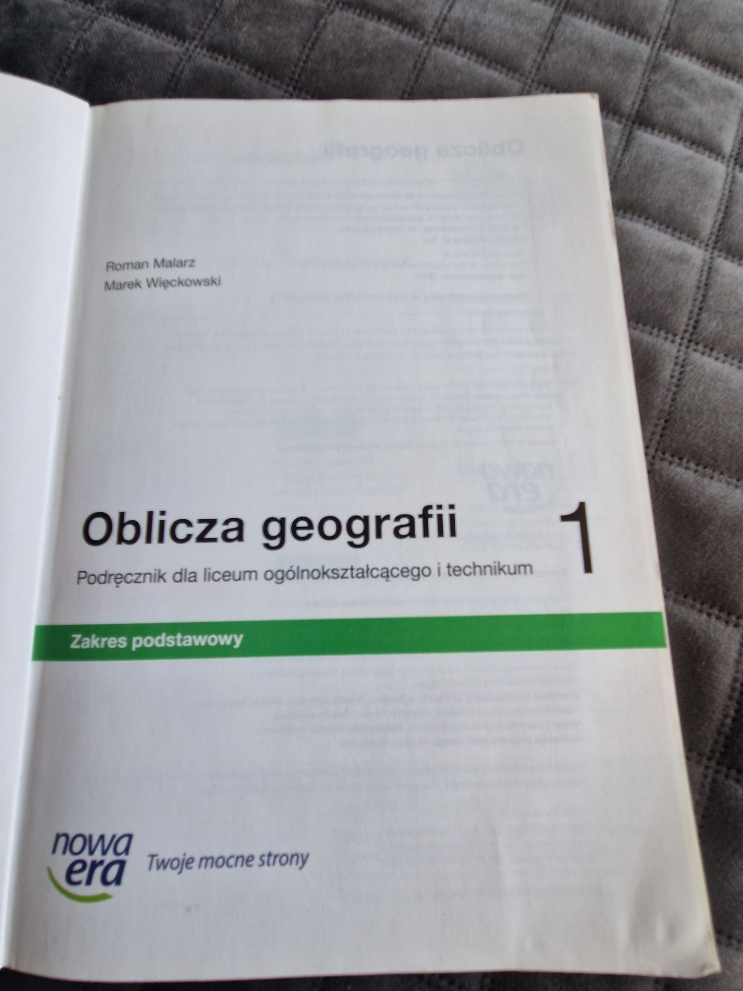 Oblicza geografii 1, zakres podstawowy