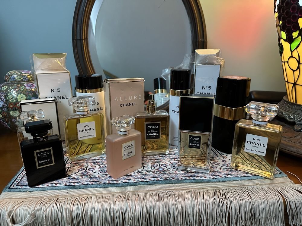 Chanel N19 eau de parfum coco noir mademoiselle