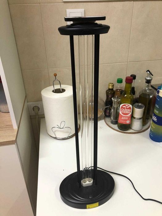 Esterilizador UV com controlo remoto e Ozono