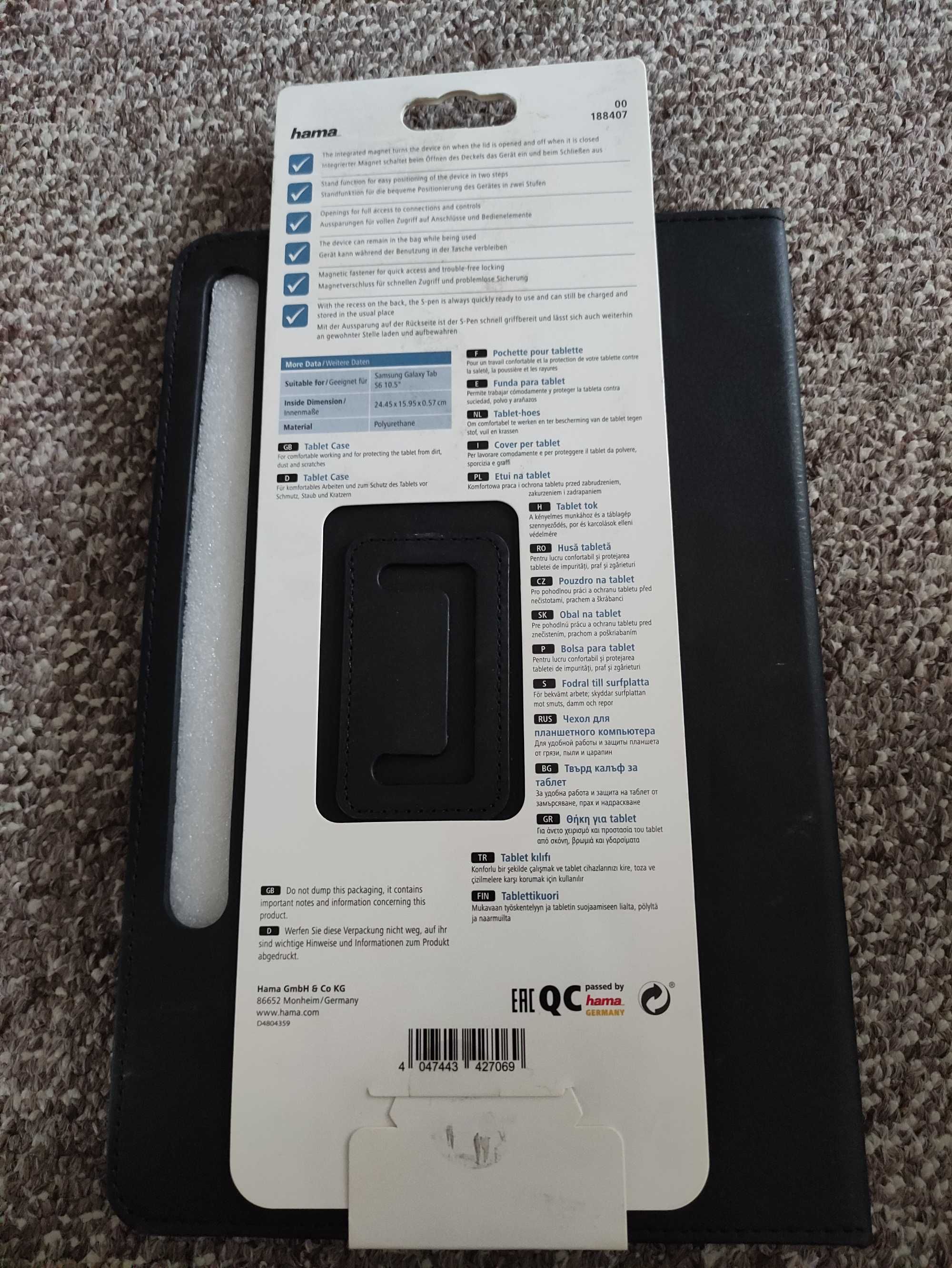 Etui Samsung Galaxy Tab S6 do 26,7 cm (10,5")