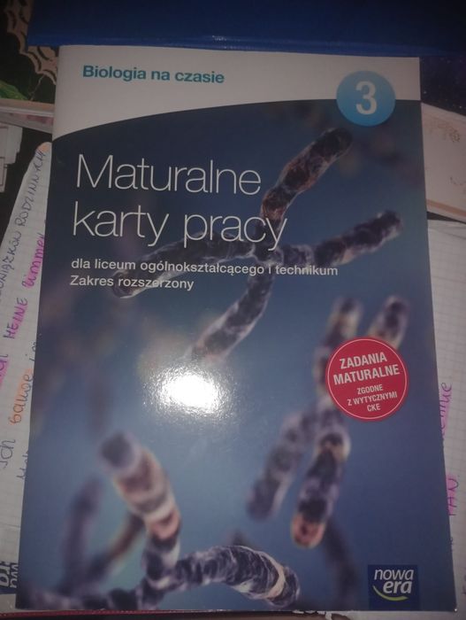 Maturalne karty pracy Biologia na czasie 3 zakres rozszerzony